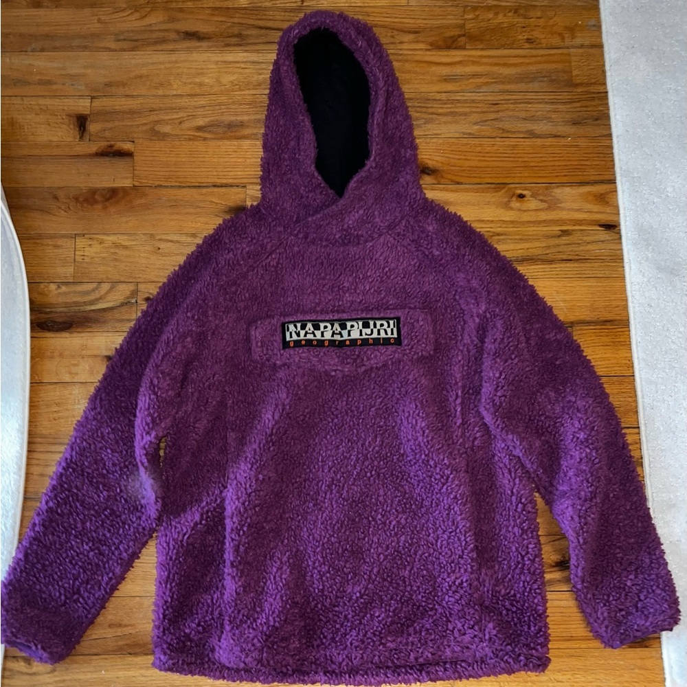 Napapijri Deep Purple Fleece Pullover